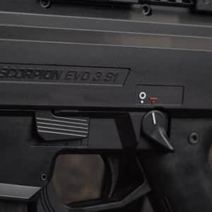 Scorpion EVO 3 schießen detail